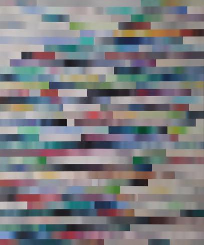 In Between, Acryl auf Leinwand, 100 x 120 cm, 2023