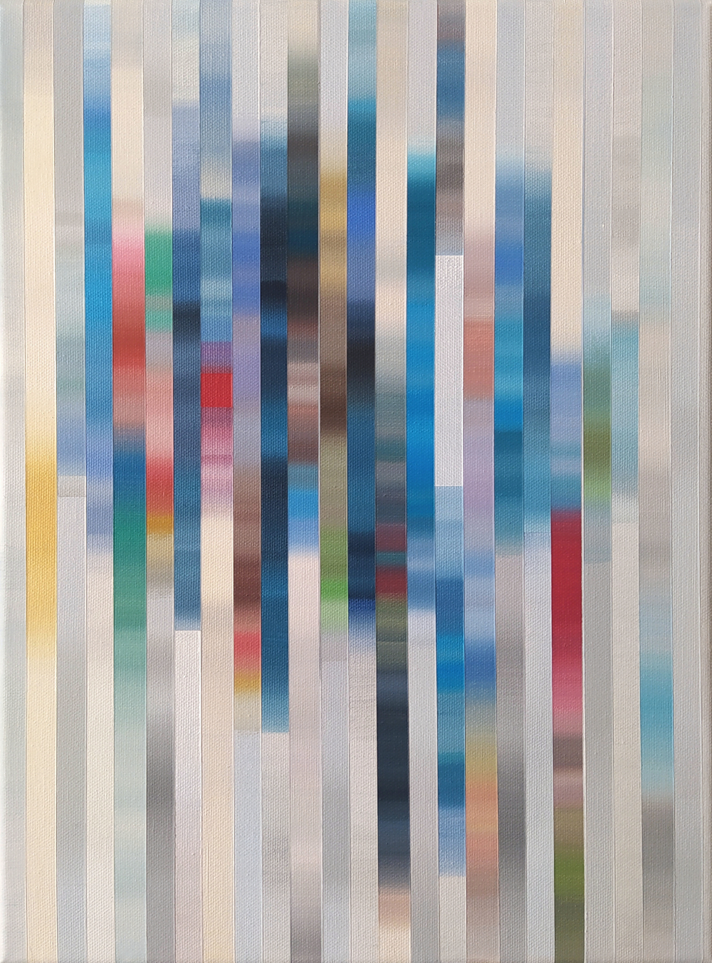 Rhythm XXII, acrylic on canvas, 30 x 40 cm, 2024