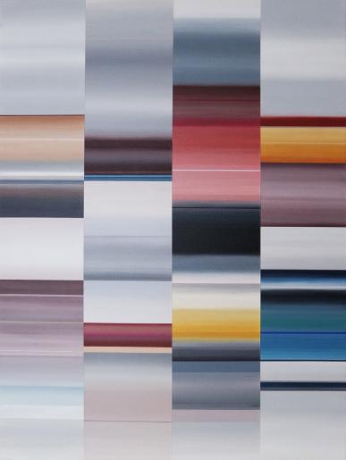 Thinking of Silence, Acryl auf Leinwand, 60 x 80 cm, 2023